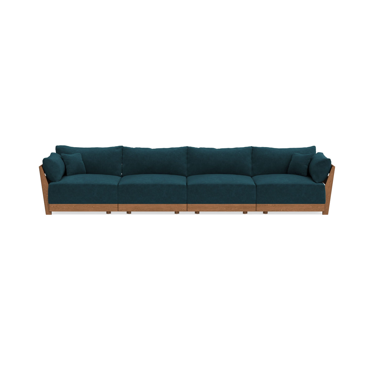 Modular One Indigo Modular Bondi Espresso 4-Seater Sofa in Indigo | Classic Blend – Inside ...