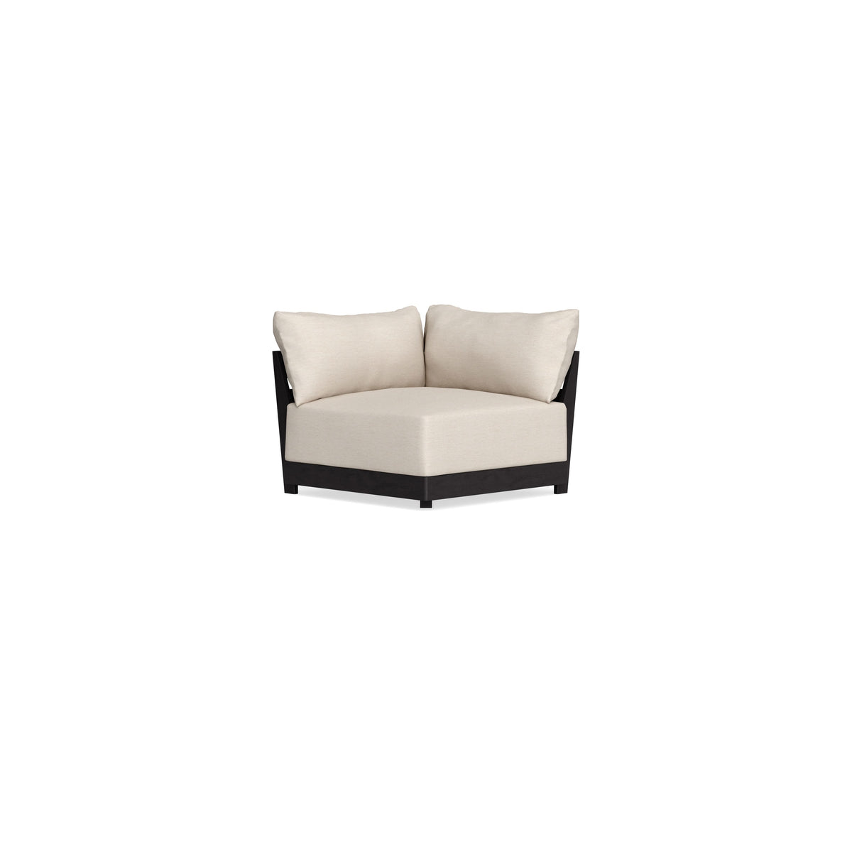 Modular Bondi Black Corner Chair in Seashell | Classic Blend – Inside ...