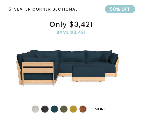 Inside Weather: Shop the Best-Selling Cloud-like Bondi Sofa.